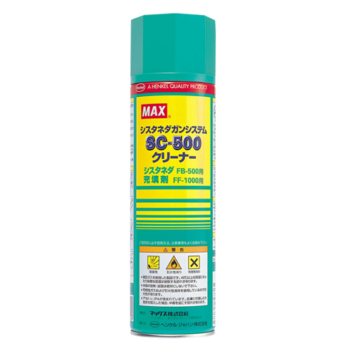 ＭＡＸ・フォームガン洗浄用クリーナー・SC-500－電動工具・マックス 釘打ち機・本体 その他：ＤＩＹツールの藤原産業株式会社